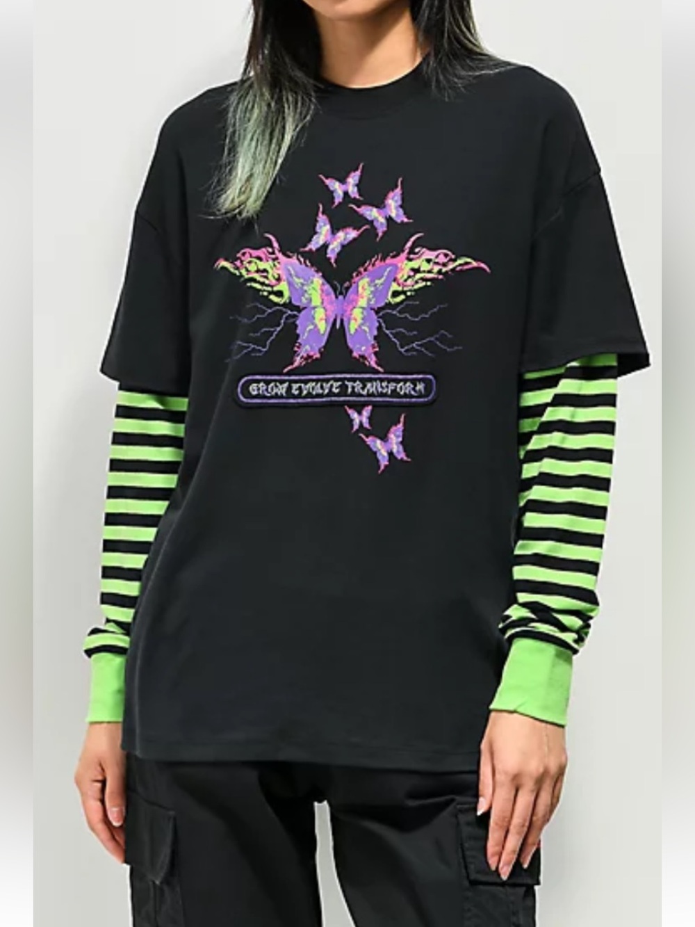 Vitriol long sleeve crew neck Size XS